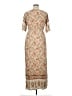 Rusttydustty Paisley Tan Casual Dress Size XL - photo 2