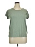 Max Studio Green Short Sleeve T-Shirt Size XL - photo 1