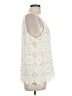 Ann Taylor LOFT Ivory Sleeveless Blouse Size L - photo 4