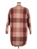 BLOOMCHIC 100% Polyester Plaid Burgundy Pullover Sweater Size 18 - photo 2