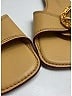Zimmermann 100% Leather Gold Tan Solena Slide Size EU (IT) 38 / US 8 - photo 5