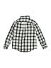 Janie and Jack Plaid Blue Long Sleeve Button-Down Shirt Size 5 - photo 2