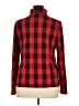 Talbots Checkered-gingham Red Turtleneck Sweater Size XL - photo 2