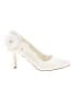 Unbranded Floral Ivory Heels Size EU 38 - photo 1