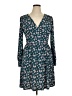 Gilli Floral Teal Casual Dress Size XL - photo 1