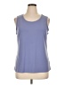 North Style Blue Sleeveless Top Size XL - photo 1
