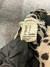 Forever 21 100% Polyester Animal Print Ivory Long Sleeve Blouse Size S - photo 8