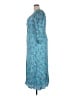J.Crew 100% Viscose Blue Casual Dress Size 18 - photo 5