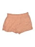 Primark 100% Viscose Solid Tan Shorts Size 14 - photo 1