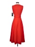 Andrew Marc Solid Red Cocktail Dress Size 4 - photo 2