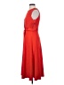 Andrew Marc Solid Red Cocktail Dress Size 4 - photo 5