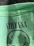 Nirvana 100% Cotton Green Short Sleeve T-Shirt Size L - photo 7