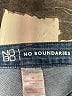 No Boundaries 100% Recycled Polyester Blue Denim Shorts Size 13 - photo 4