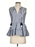 Vineyard Vines Blue Sleeveless Blouse Size XS - photo 1
