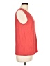 Cupio Red Sleeveless Top Size L - photo 4