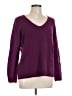 41Hawthorn 100% Cashmere Purple Cashmere Pullover Sweater Size L - photo 1