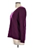 41Hawthorn 100% Cashmere Purple Cashmere Pullover Sweater Size L - photo 5