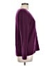 41Hawthorn 100% Cashmere Purple Cashmere Pullover Sweater Size L - photo 4