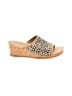 Baretraps Animal Print Tan Wedges Size 6 1/2 - photo 1