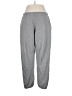 Lands' End Chevron-herringbone Gray Sweatpants Size 10 - photo 1