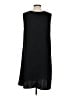 Caroline Rose 100% Polyester Solid Black Casual Dress Size S - photo 2