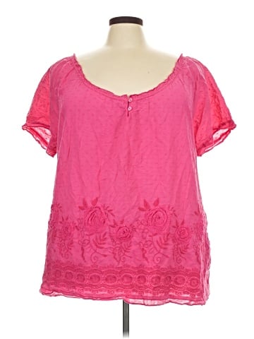 Kim Rogers Short Sleeve Blouse (view 1)