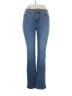 St. John's Bay Chevron-herringbone Blue Jeans Size 12 - photo 1