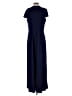 Masseys Blue Casual Dress Size L - photo 2