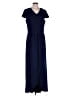 Masseys Blue Casual Dress Size L - photo 1