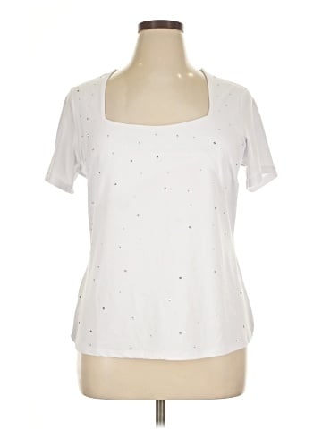 Ashley Stewart Short Sleeve Top (view 1)