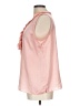 Talbots Outlet 100% Polyester Pink Sleeveless Blouse Size L - photo 5