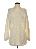 Gap Outlet Metallic Ivory Pullover Sweater Size S - photo 1