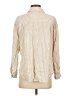 CAARA Stripes Ivory Long Sleeve Blouse Size S - photo 2