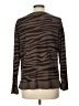 Dana Buchman Animal Print Brown Pullover Sweater Size L - photo 2