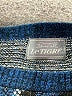Le Tigre Argyle Blue Pullover Sweater Size M - photo 7