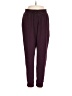 Mondetta Solid Burgundy Track Pants Size M - photo 1
