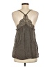 Easel 100% Rayon Gray Sleeveless Blouse Size M - photo 2