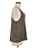 Easel 100% Rayon Gray Sleeveless Blouse Size M - photo 4