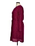 Apt. 9 100% Polyester Burgundy Casual Dress Size XL - photo 5
