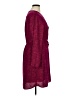 Apt. 9 100% Polyester Burgundy Casual Dress Size XL - photo 4