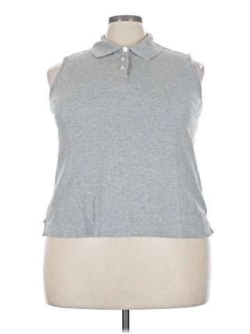 Cherokee Sleeveless Button-Down Shirt (view 1)