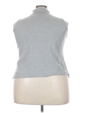 Cherokee Sleeveless Button-Down Shirt (view 2)