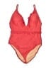J.Crew Solid Red One Piece Swimsuit Size 14 - photo 1