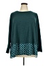 Evri Teal Long Sleeve Blouse Size 3X - photo 1
