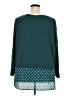 Evri Teal Long Sleeve Blouse Size 3X - photo 2
