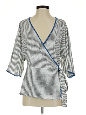 Sundance 3/4 Sleeve Blouse (view 1)
