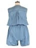 Torrid Solid Blue Romper Size 3X Plus (3) - photo 2
