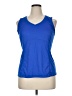 Tek Gear 100% Polyester Blue Active Tank Size XL - photo 1