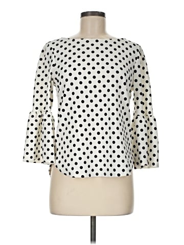 Green Envelope 3/4 Sleeve Blouse (view 1)
