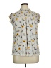 Rewind Gray Sleeveless Blouse Size XL - photo 1